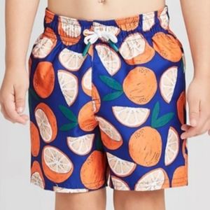 NEW Boy's Swim Shorts by Cat & Jack Size 2T